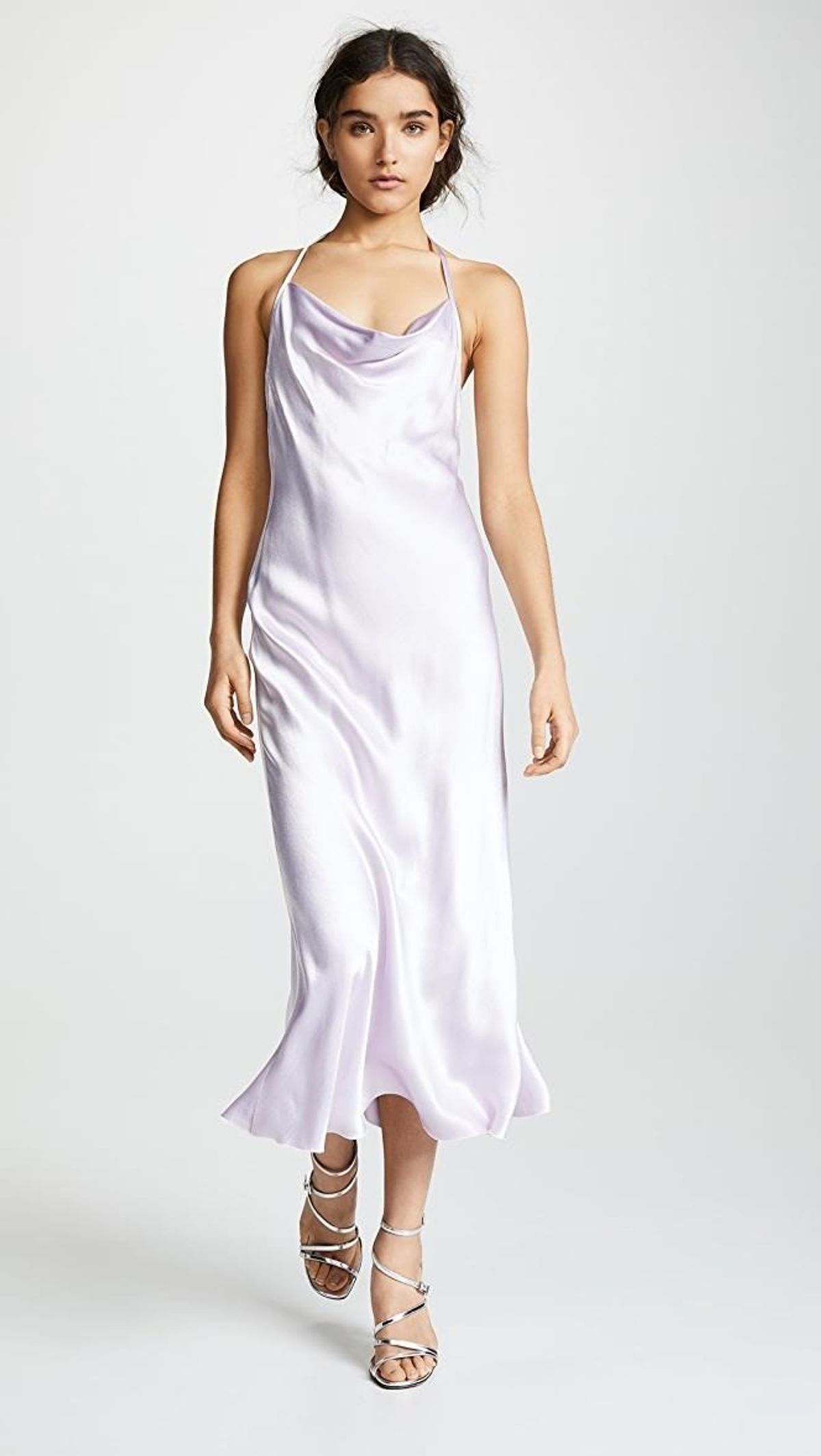 Bec & Bridge Disco Dancer Midi Dress Lilac Size 8 - Image 1