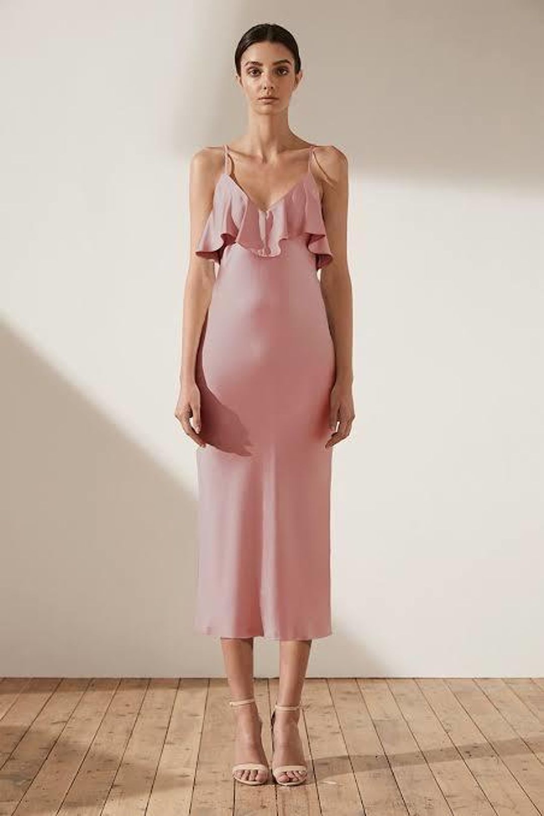 Shona Joy Bias Slip Dress for rent on The Volte - main image