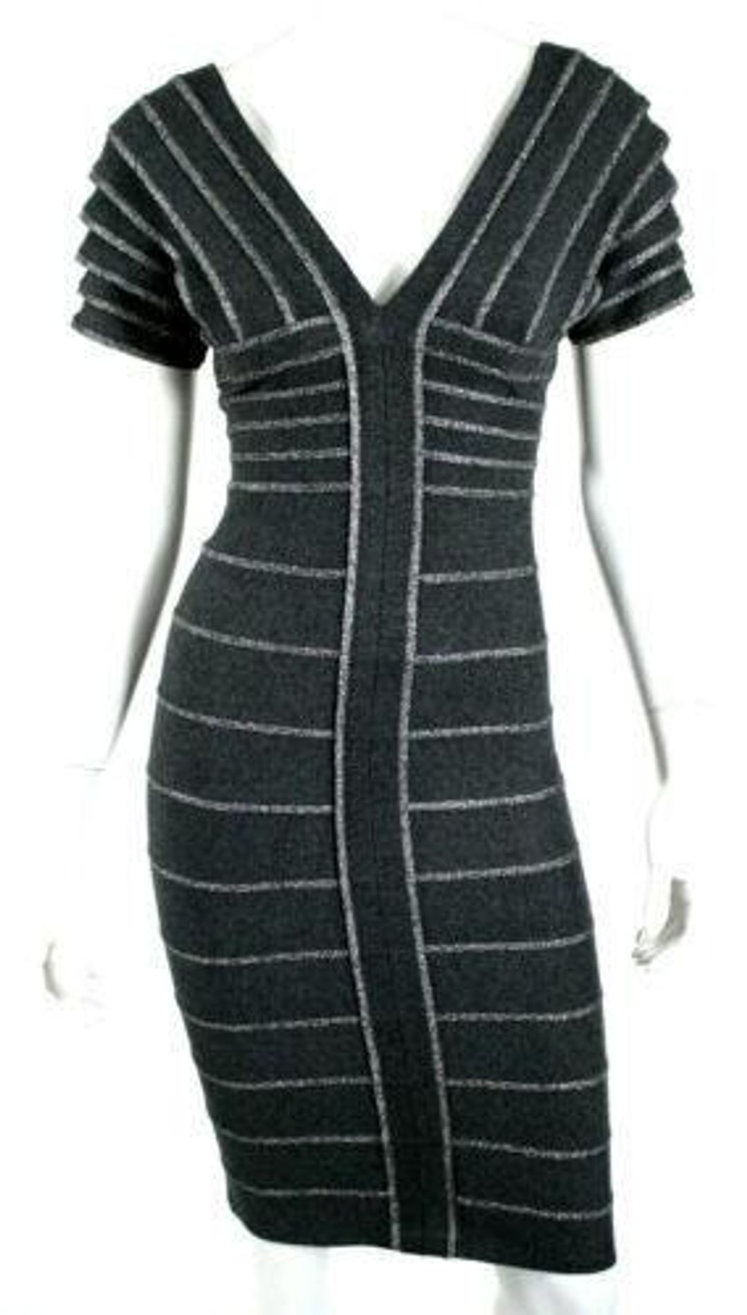 Herve Leger Runway Knit Dress XS for rent on The Volte - main image
