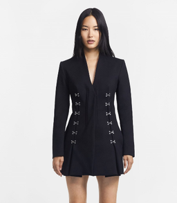 Dion Lee Blazer Dress Black Size 10 for rent on The Volte - image 1