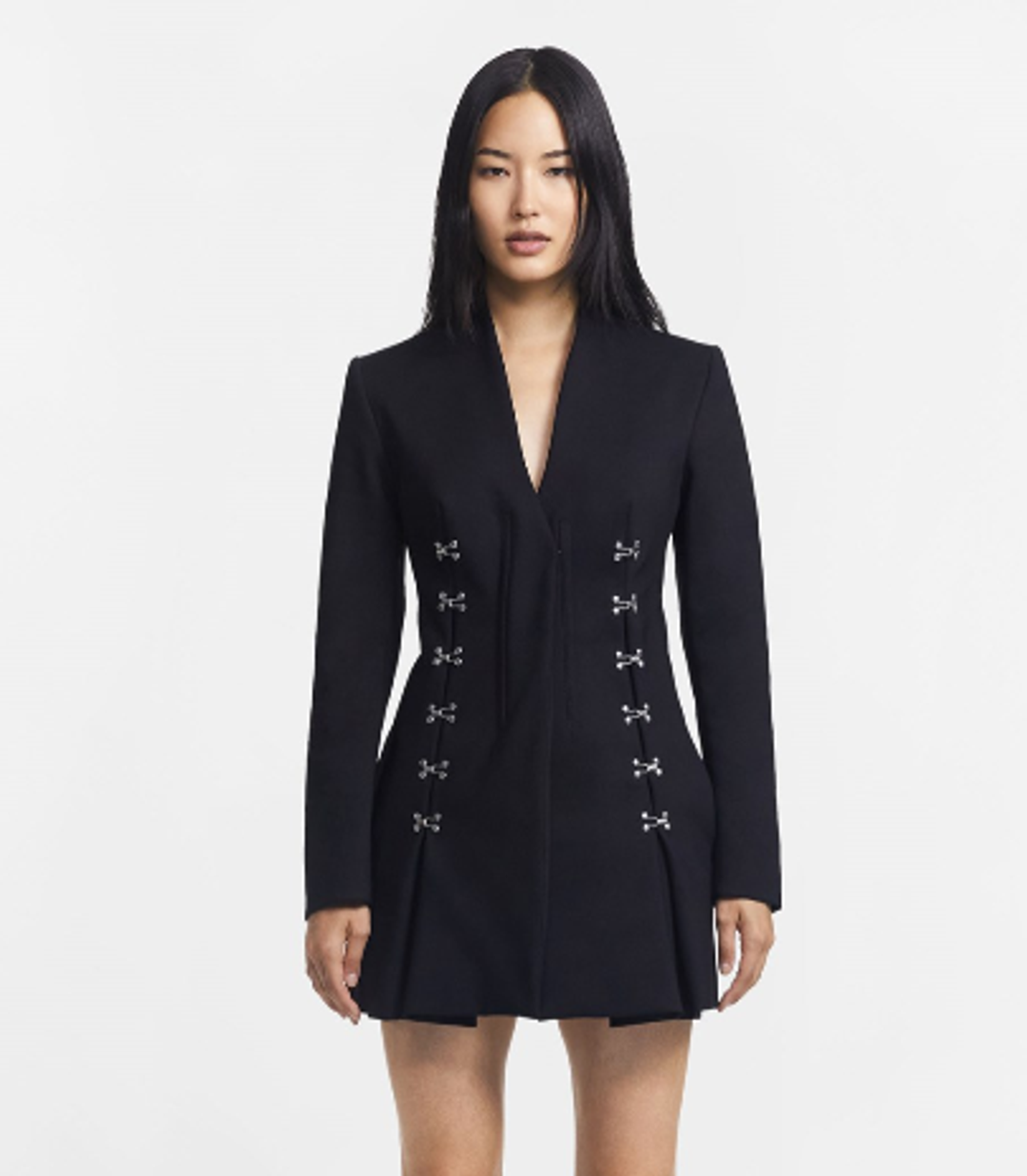 Dion Lee Blazer Dress Black Size 10 for rent on The Volte - main image