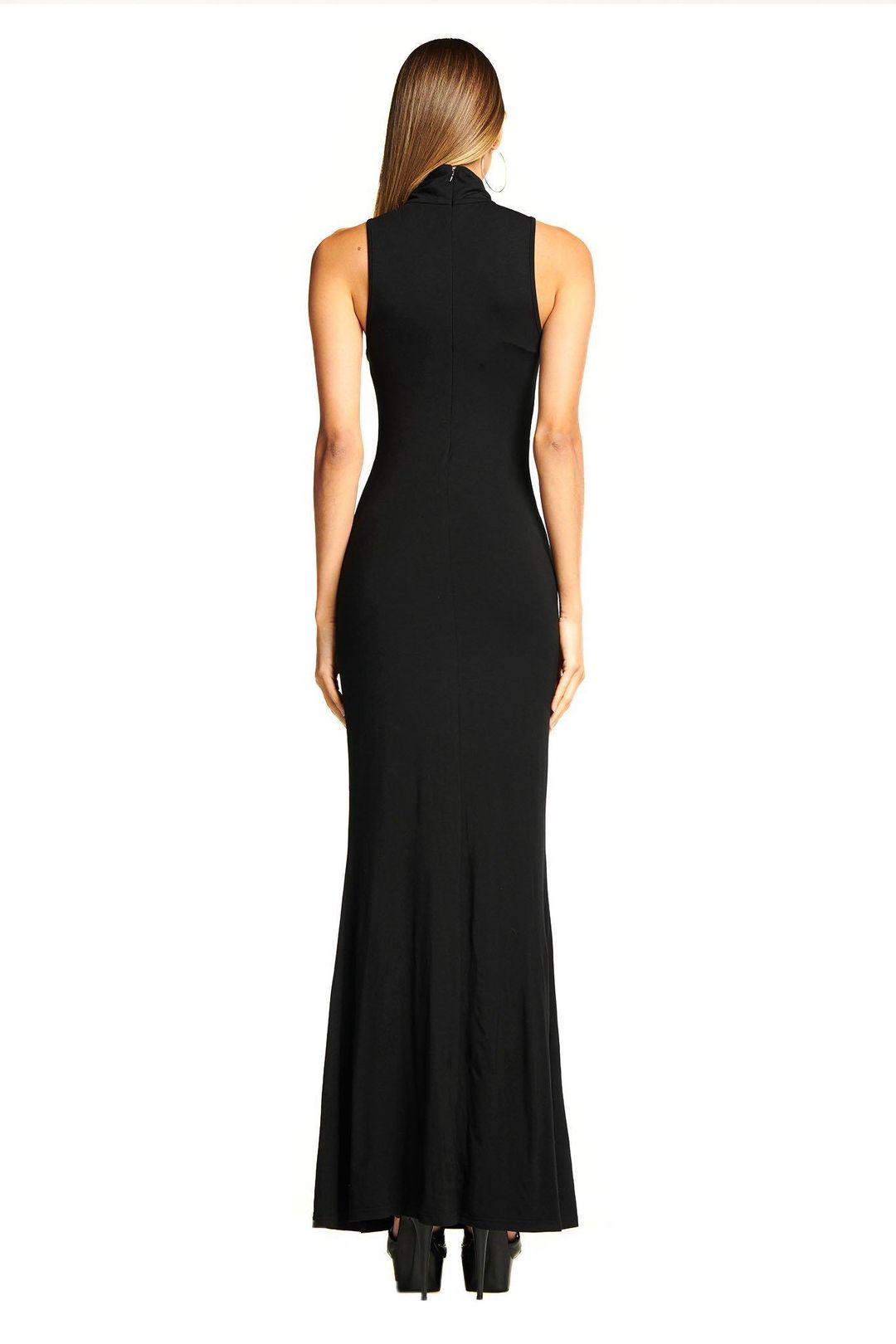 I. AM. GIA Lassona Maxi Dress Black Size 8 for rent on The Volte - main image