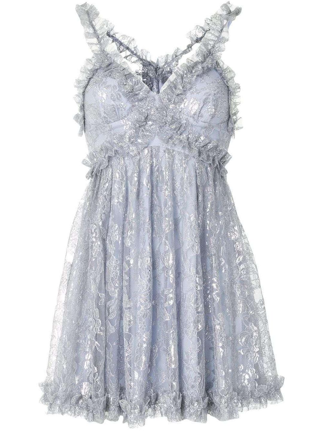 Alice McCall Be Mine Mini Dress Blue Size 4 for rent on The Volte - main image