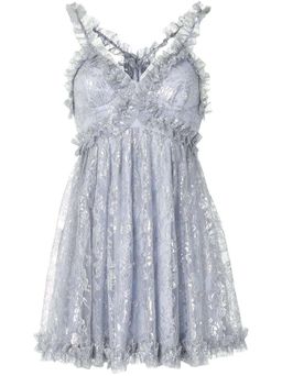 Alice McCall Be Mine Mini Dress Blue Size 4 for rent on The Volte - image 4