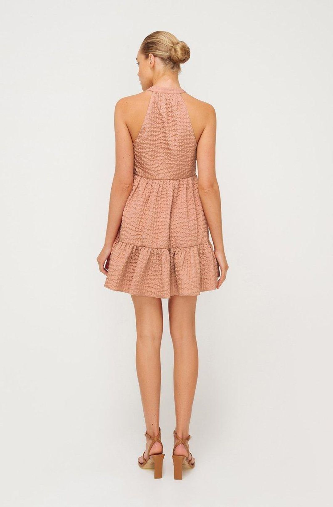 Sheike Milly Dress Nude Size 6 for rent on The Volte - main image