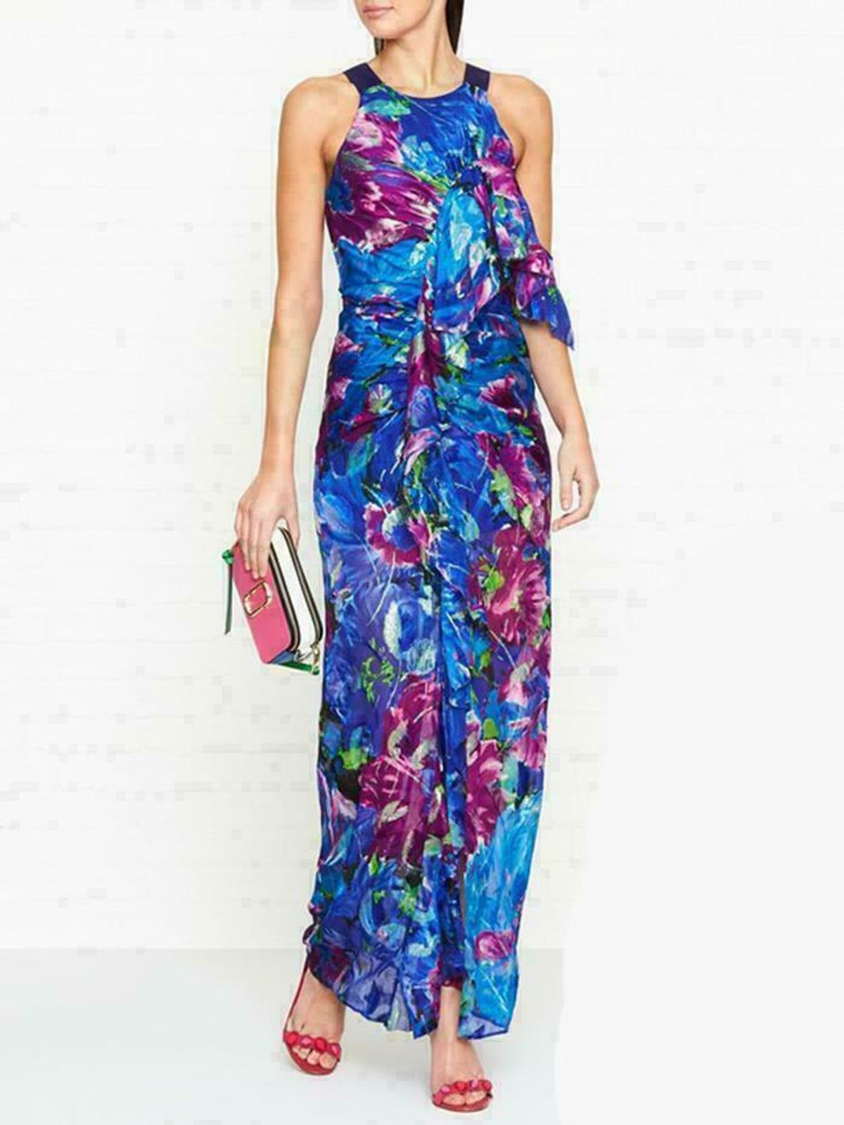 Alice McCall Electric Dream Girl Gown Floral Size 4 for rent on The Volte - main image