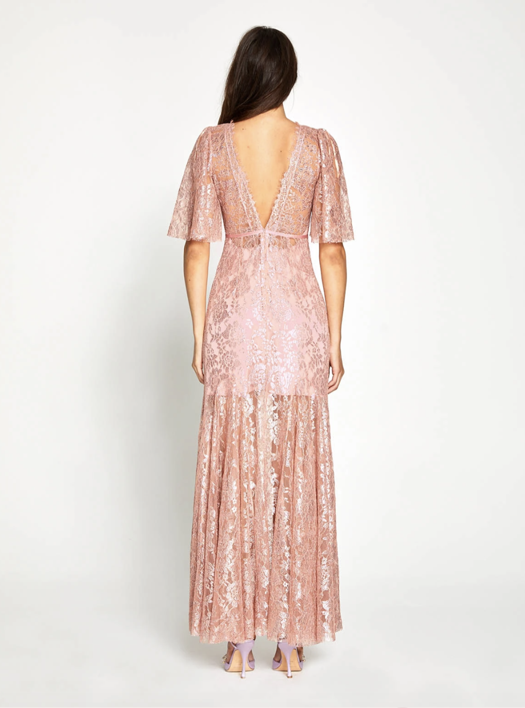 Alice McCall Be Mine Gown Blush Size 4 for rent on The Volte - main image