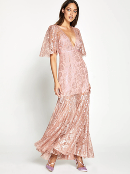 Alice McCall Be Mine Gown Blush Size 4 for rent on The Volte - image 1