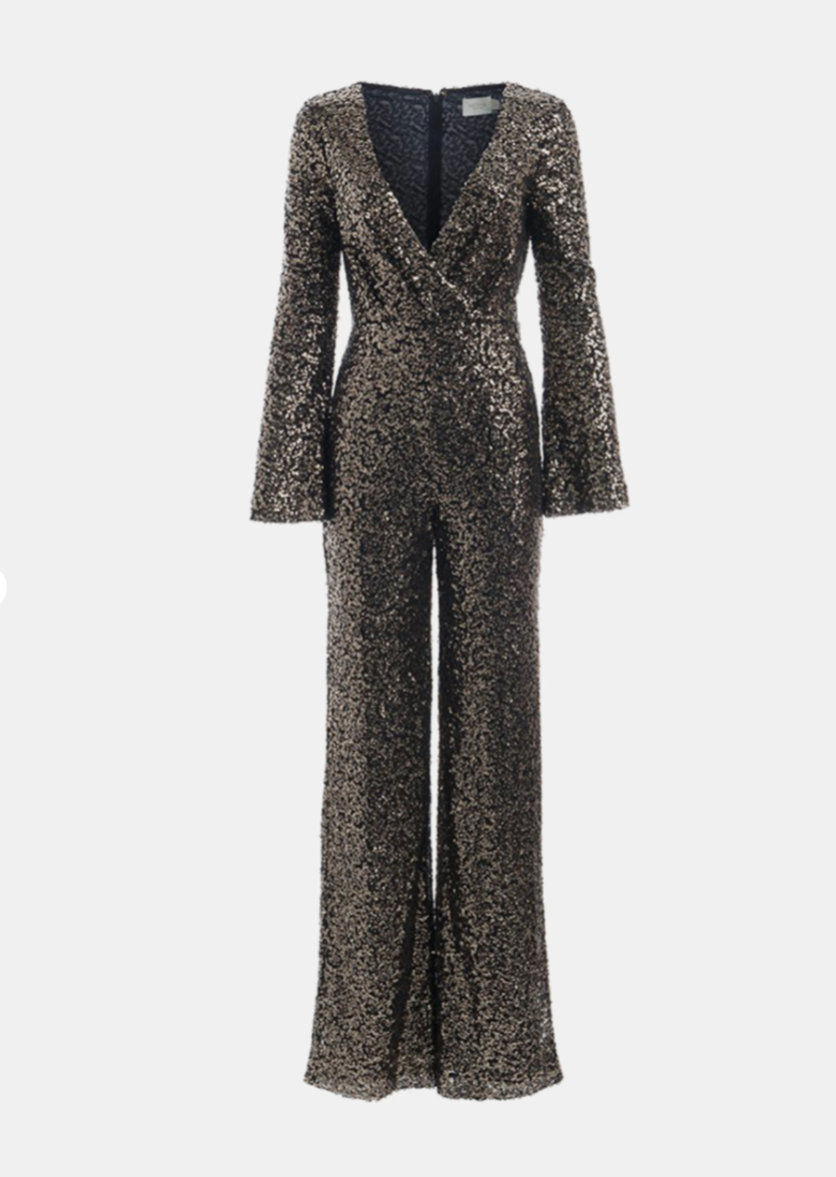 MISHA Sharnie Pantsuit Gold Size 8 - Image 6