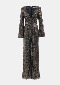MISHA Sharnie Pantsuit Gold Size 8 for rent on The Volte - image 6