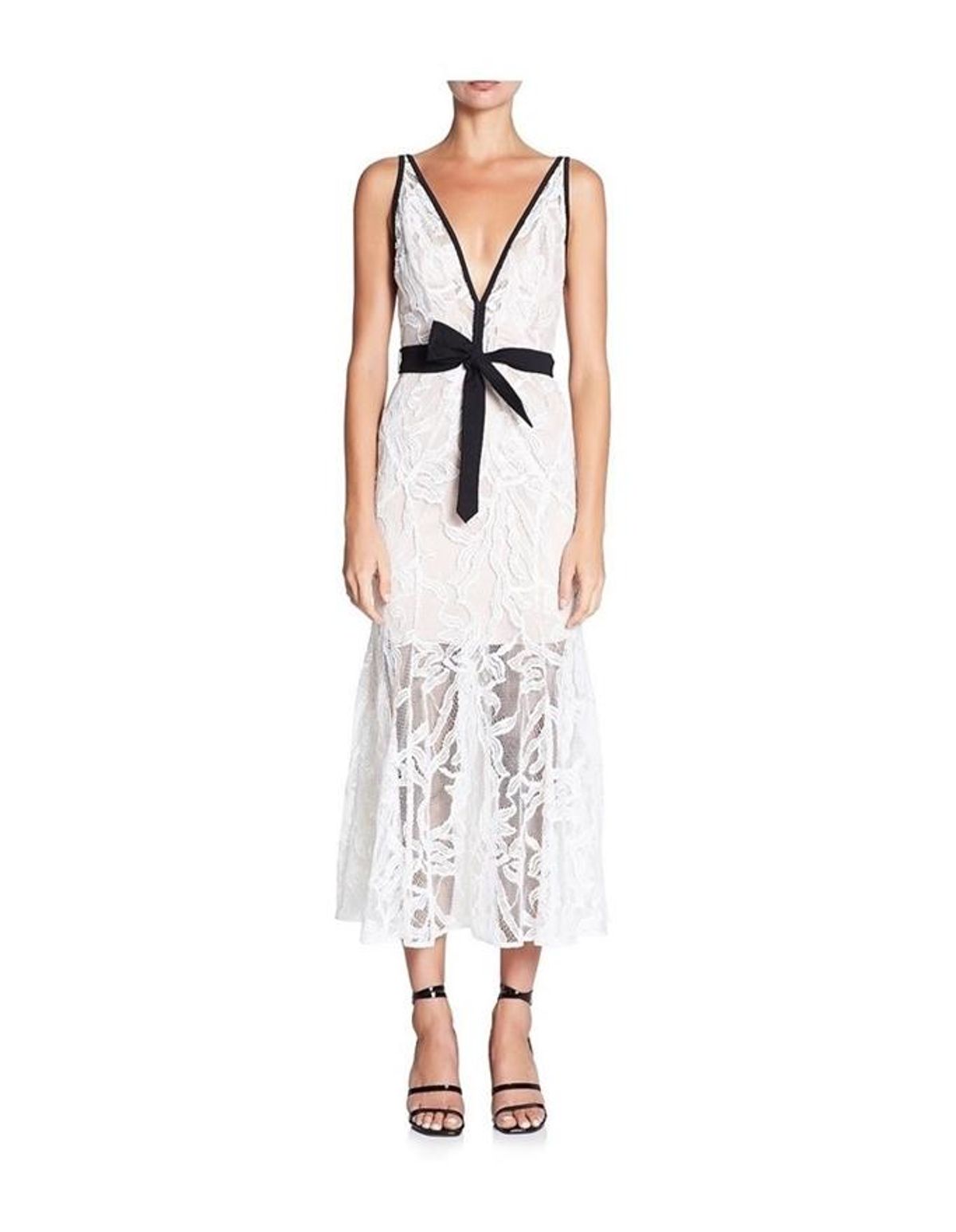 Manning Cartell Whitelands Dress White Size 8 for rent on The Volte - main image