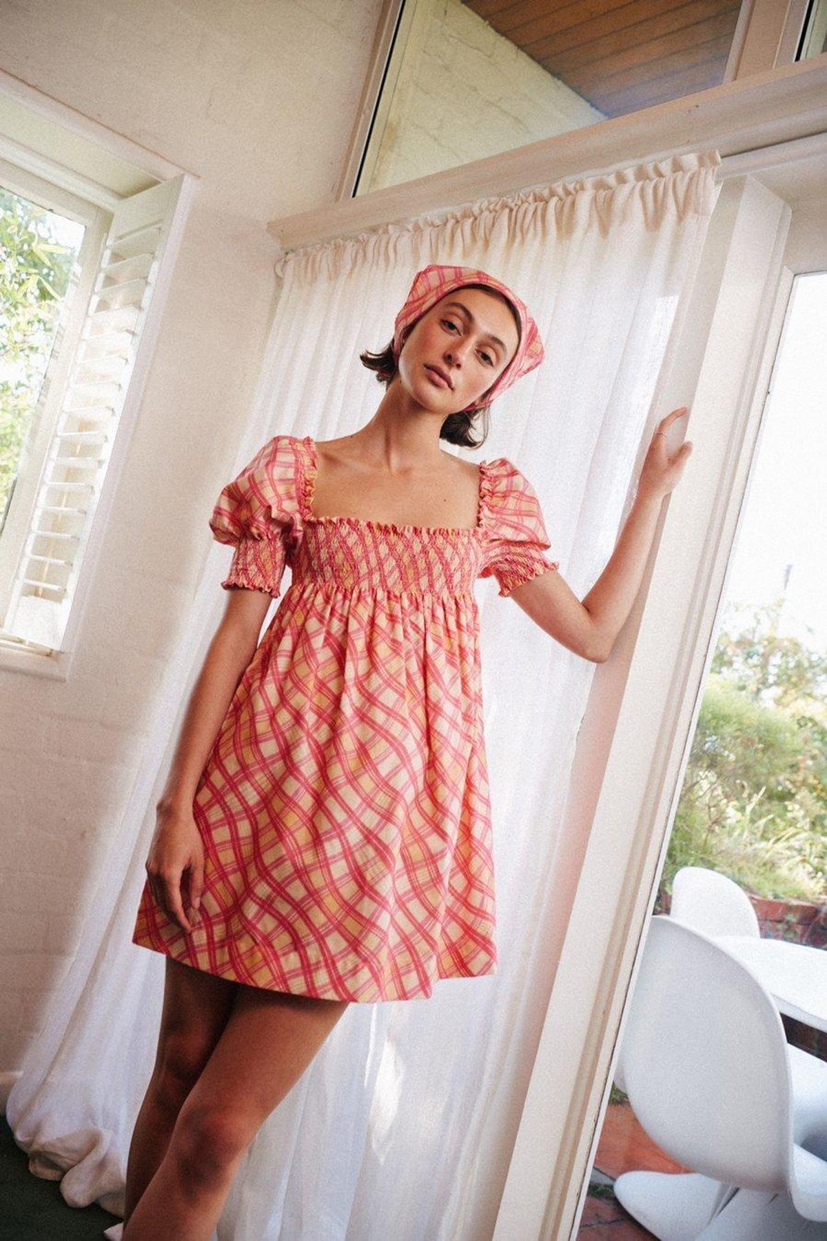 Sister Studios Jane Micro Mini Dress Print Size 10 - Image 1