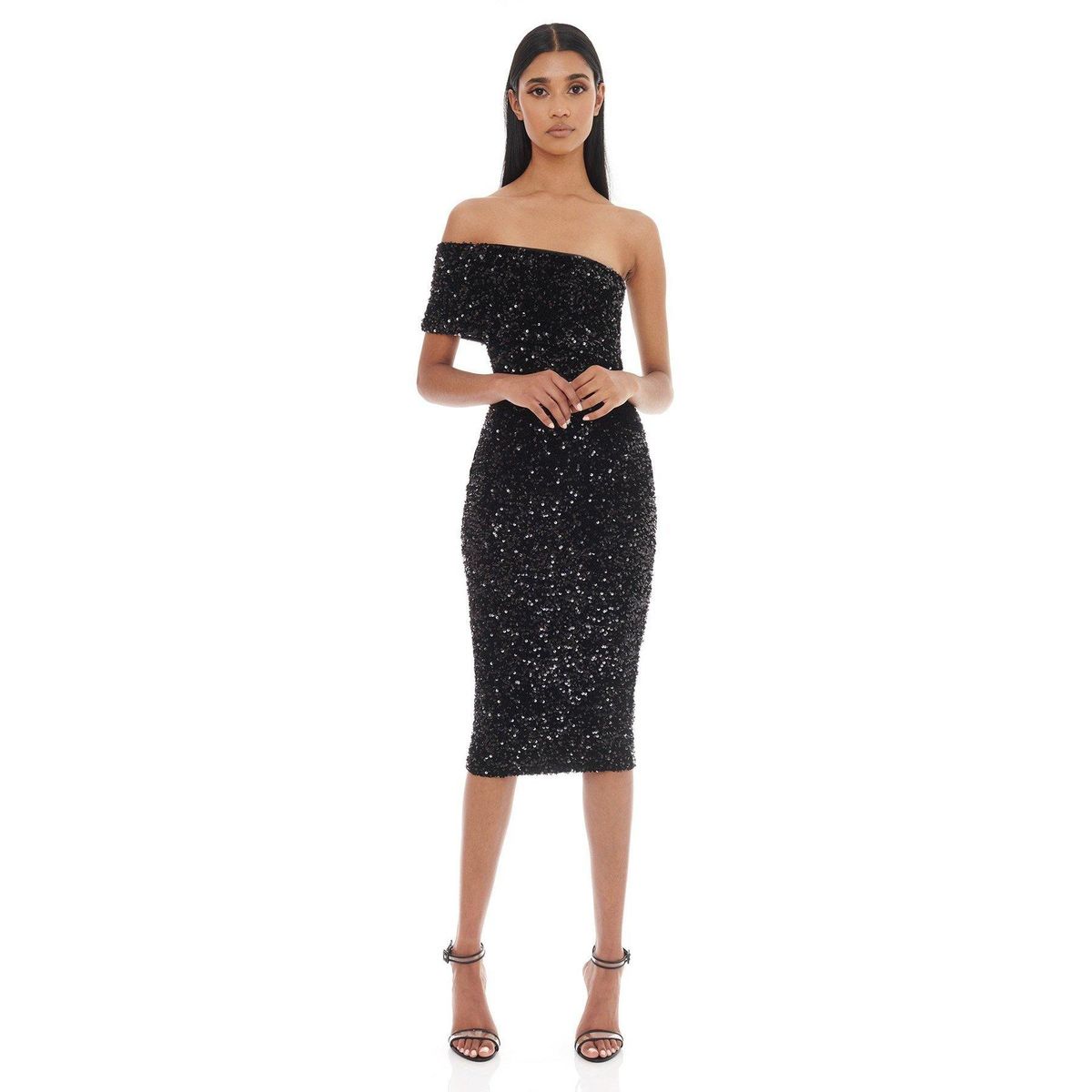 ALYSSA DRESS BLACK | ELIYA for rent on The Volte - main image