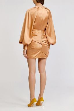 Acler Paringa Dress Nude Size 8 for rent on The Volte - image 2
