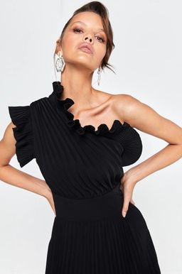 Mossman The Lady Like Dress Black Size 12 for rent on The Volte - image 3