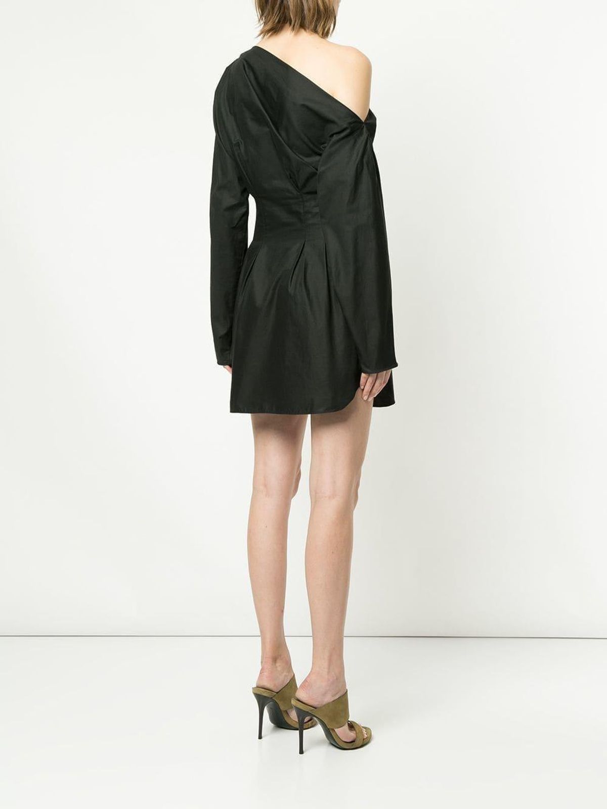 Camilla & Marc Steinem Off Shoulder Dress Black Size 8 - Image 2