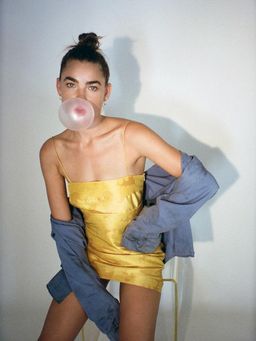 Realisation Par The Christy Dress Yellow Size 8 for rent on The Volte - image 1