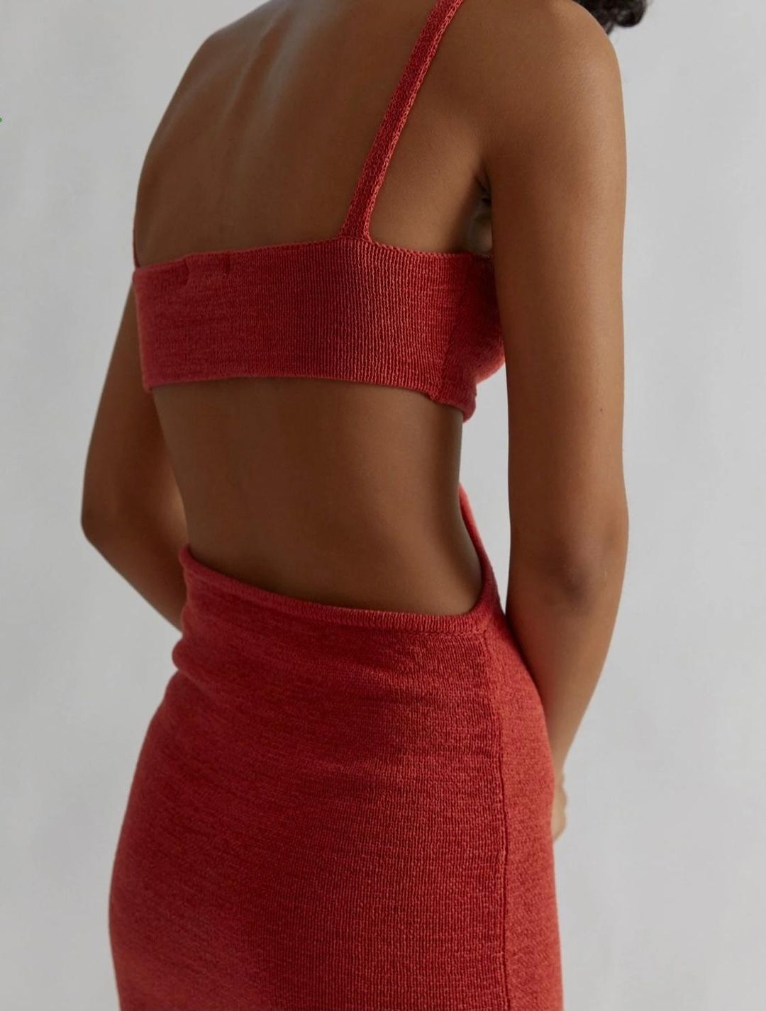 Henne Inneke Dress Red Size 6 for rent on The Volte - main image