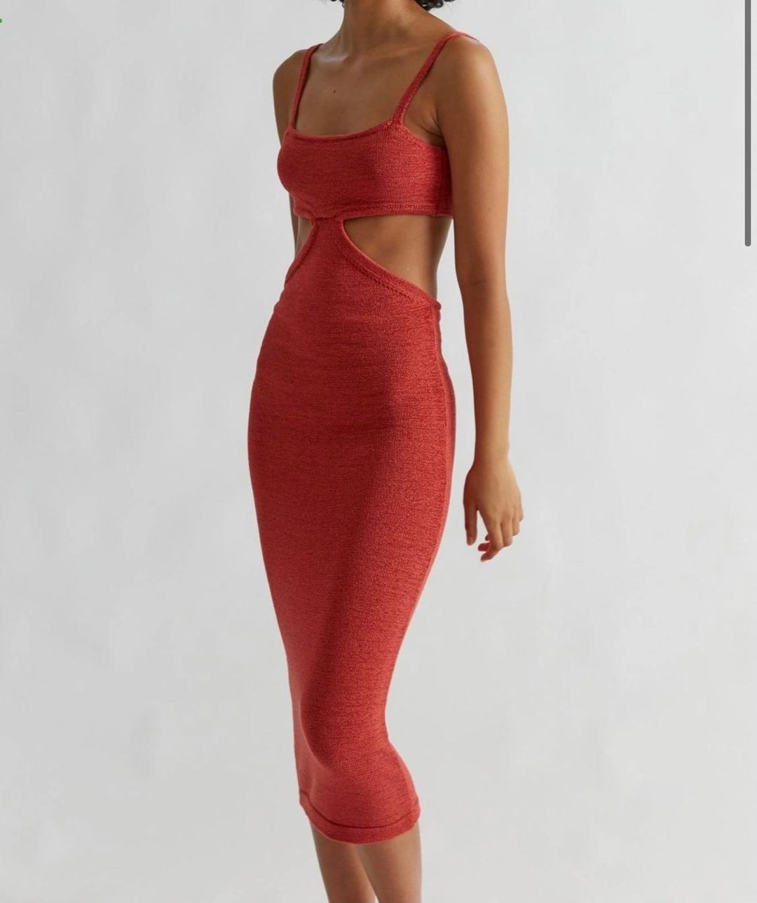Henne Inneke Dress Red Size 6 for rent on The Volte - main image