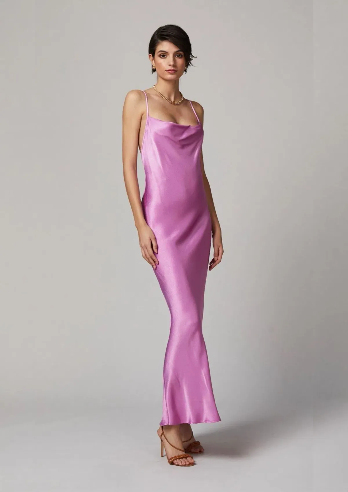 Bec & Bridge Lucie Maxi Dress Pink Size 10 - Image 1