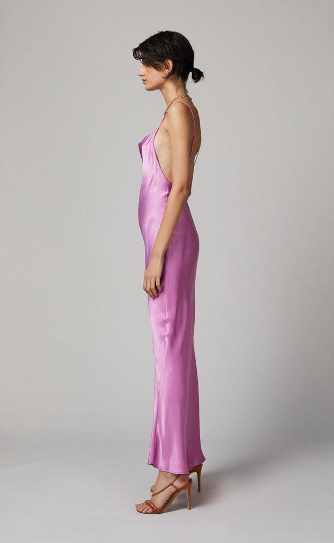 Bec & Bridge Lucie Maxi Dress Pink Size 10 for rent on The Volte - main image