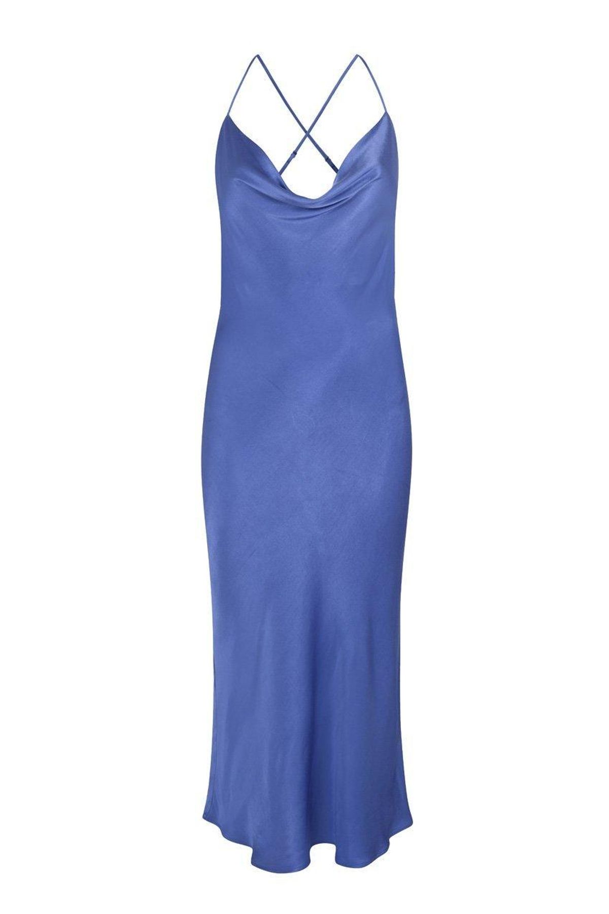 Rat & Boa Azure Midi Dress Blue Size 6 - Image 5