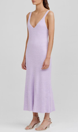 Significant Other Liv Midi Dress Purple Size 10 for rent on The Volte - image 2