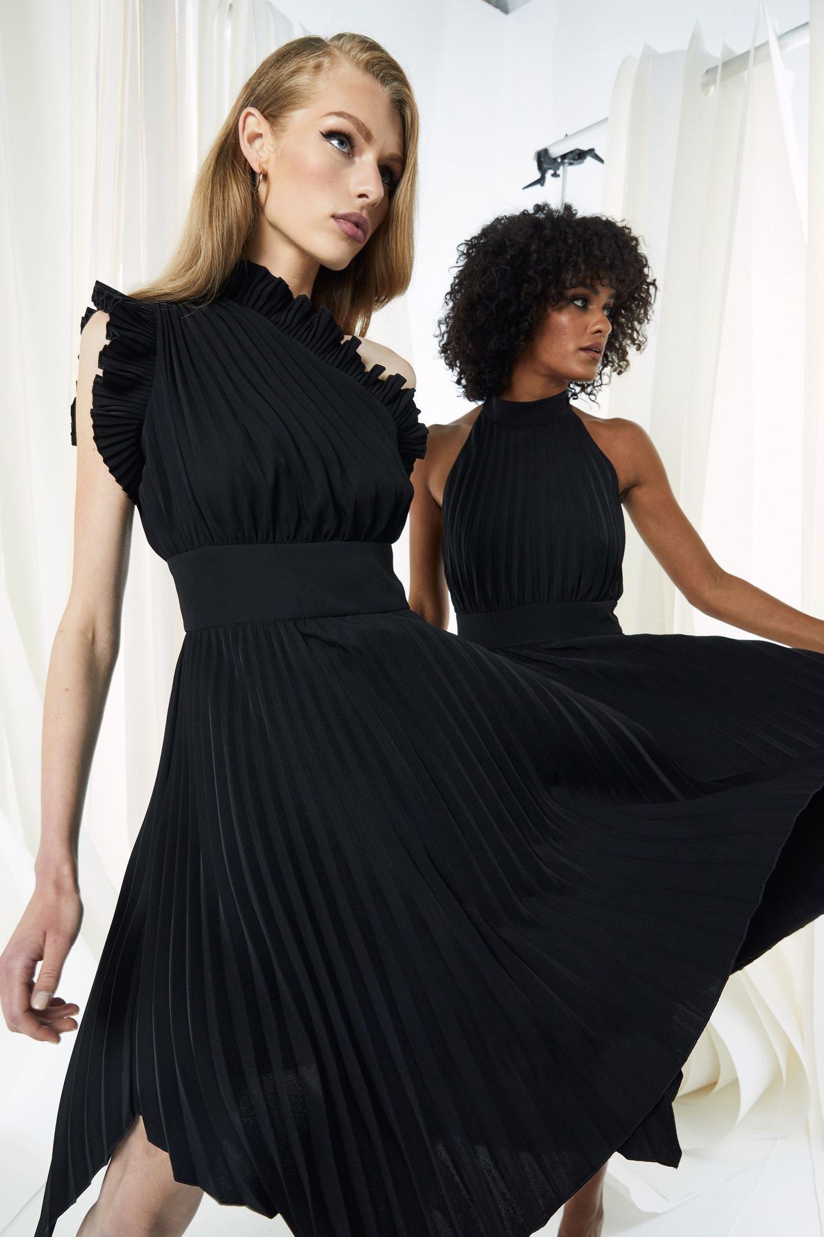 Mossman The Lady Like Midi Dress Black Size 8 - Image 3