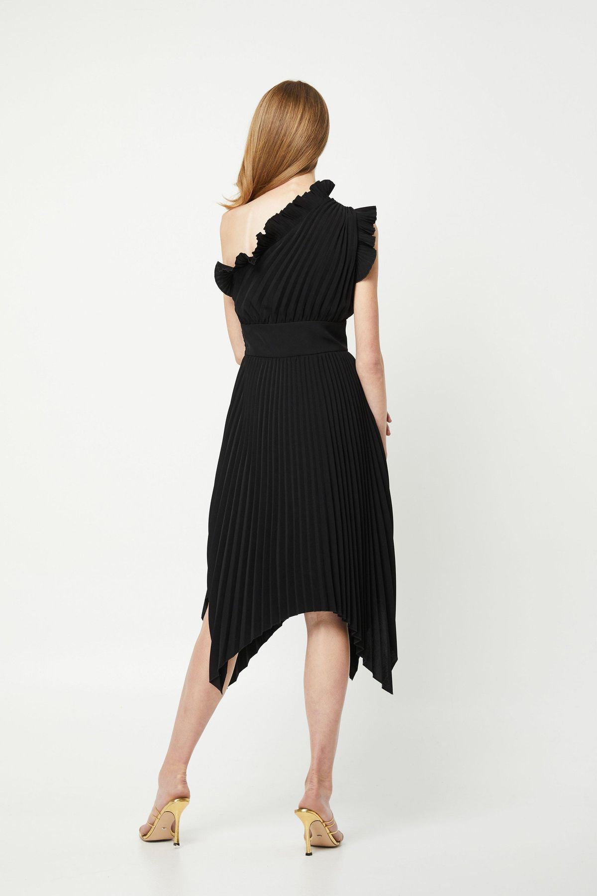 Mossman The Lady Like Midi Dress Black Size 10 - Image 2