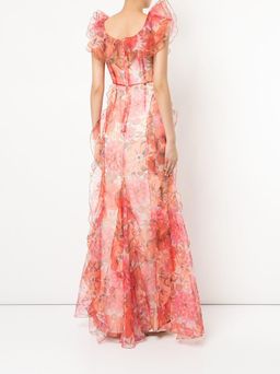 Alice McCall Flora Gown Scarlet Size AU 6 for rent on The Volte - image 3