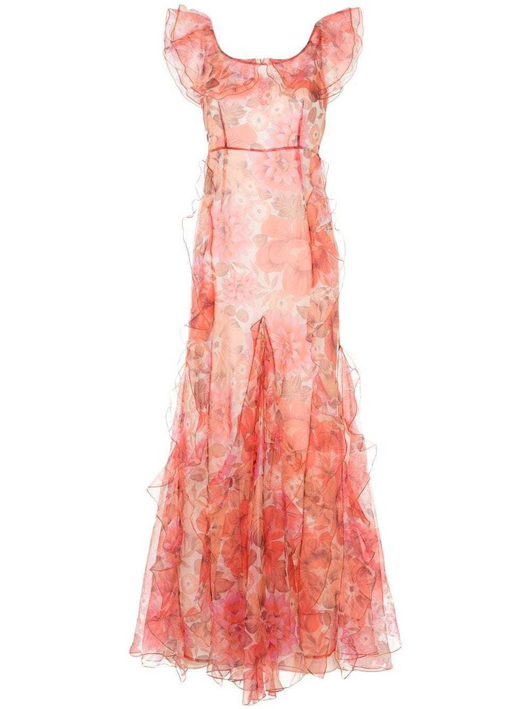 Alice McCall Flora Gown Scarlet Size AU 6 for rent on The Volte - main image