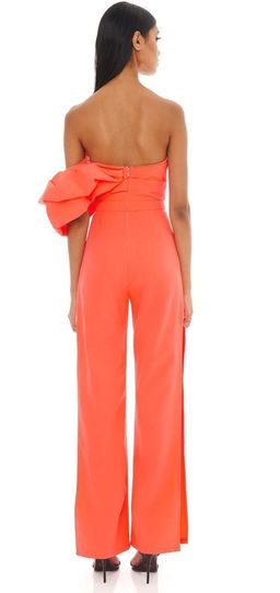 Eliya The Label Layla Pantsuit Orange Size 12 for rent on The Volte - image 2