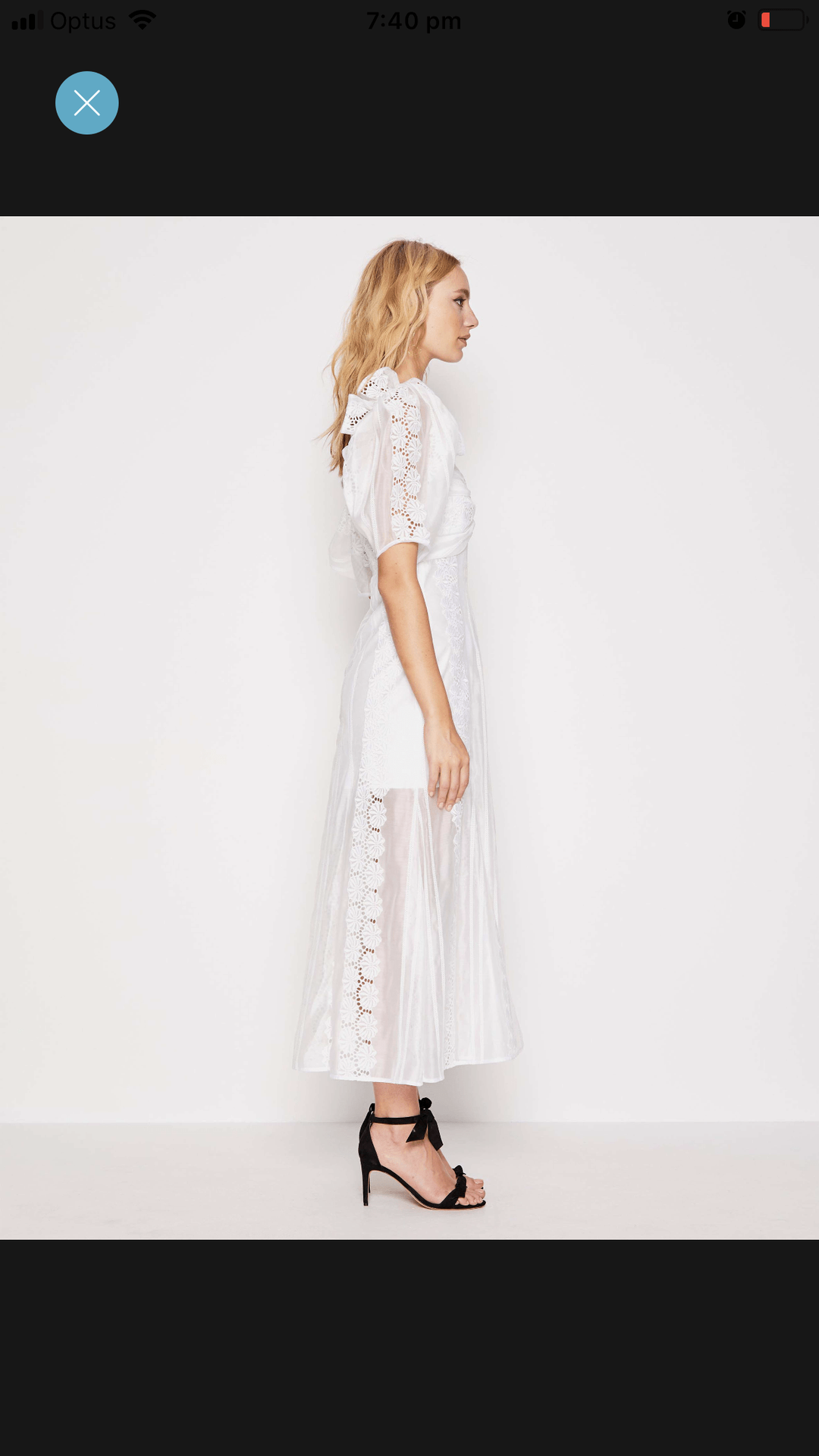 Alice McCall About You Dress White Size 8 for rent on The Volte - main image