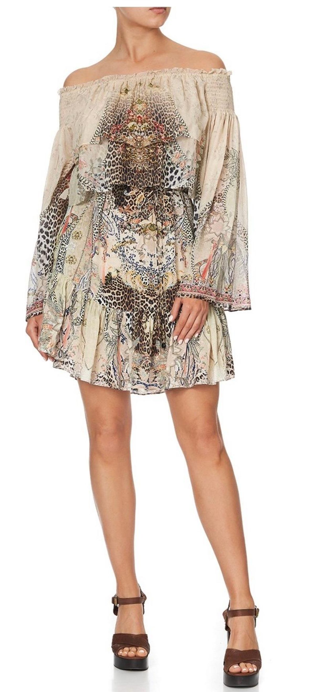 Camilla Forever Forever Tiered Ruffle Dress Print Size 14 - Image 1