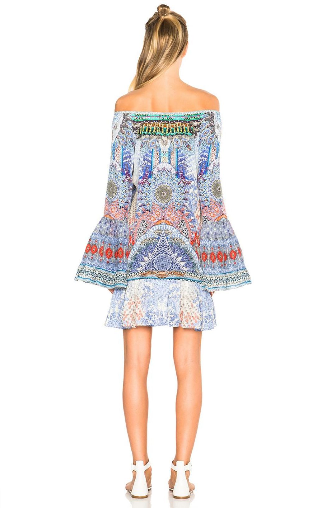 Camilla 'Concubine' A Line Frill Dress Size 2 (12) for rent on The Volte - main image