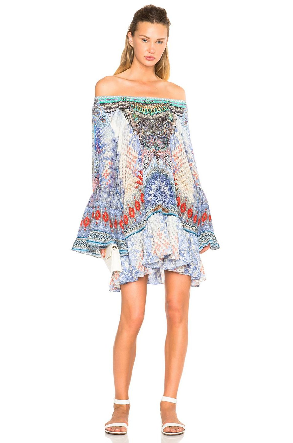 Camilla 'Concubine' A Line Frill Dress Size 2 (12) for rent on The Volte - main image