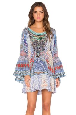 Camilla 'Concubine' A Line Frill Dress Size 2 (12) for rent on The Volte - image 5