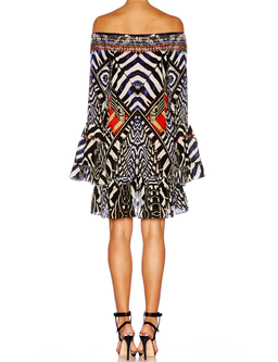 Camilla 'Louwalan Tales' A Line Frill Dress Size S for rent on The Volte - image 2