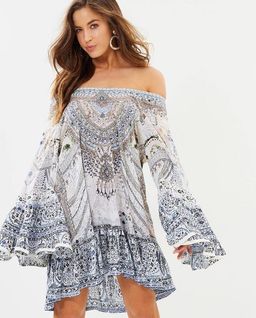 Camilla 'Breakfast with Sylvia' A line frill dress Size M for rent on The Volte - image 5