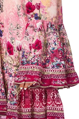 Camilla La Belle A Line Frill Mini Dress Print Size XL / AU 16 for rent on The Volte - image 4