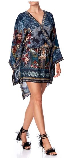 Camilla Hotel Boheme V Neck Kimono Dress Print Size 14 for rent on The Volte - image 6