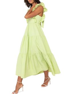 Mossman The Seahaze Maxi Dress Green Size 6 for rent on The Volte - image 3