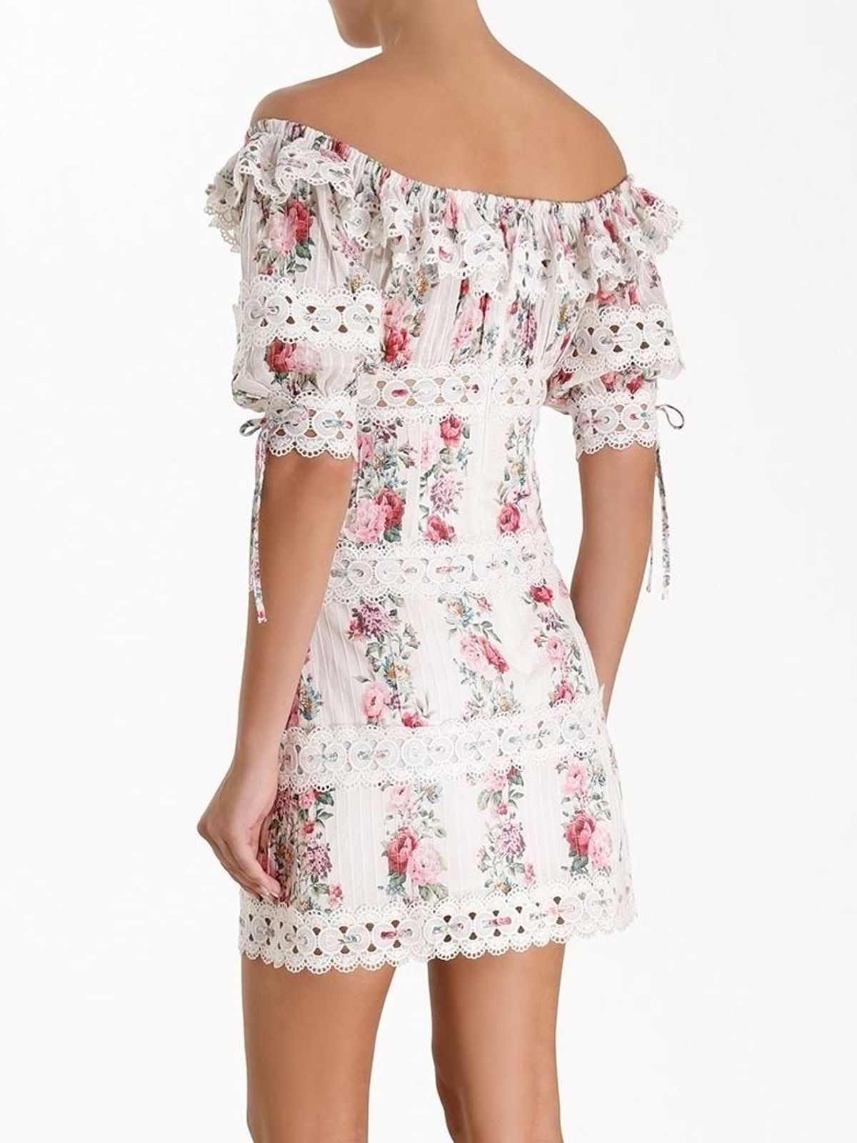 Zimmermann Honour Pintuck Panelled Mini size 8 - Image 3