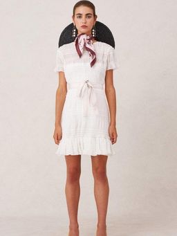 Keepsake The Label Naive Mini Dress white Size 12 for rent on The Volte - image 1
