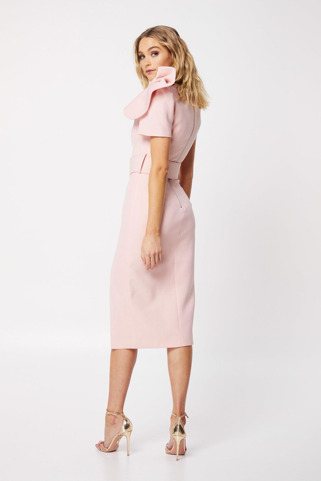 Mossman The Daybreak Dress Blush Size 8 for rent on The Volte - main image
