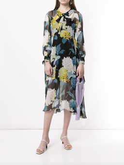 Alice McCall Wild Frontier Midi Dress Floral Print Size 4 for rent on The Volte - image 1