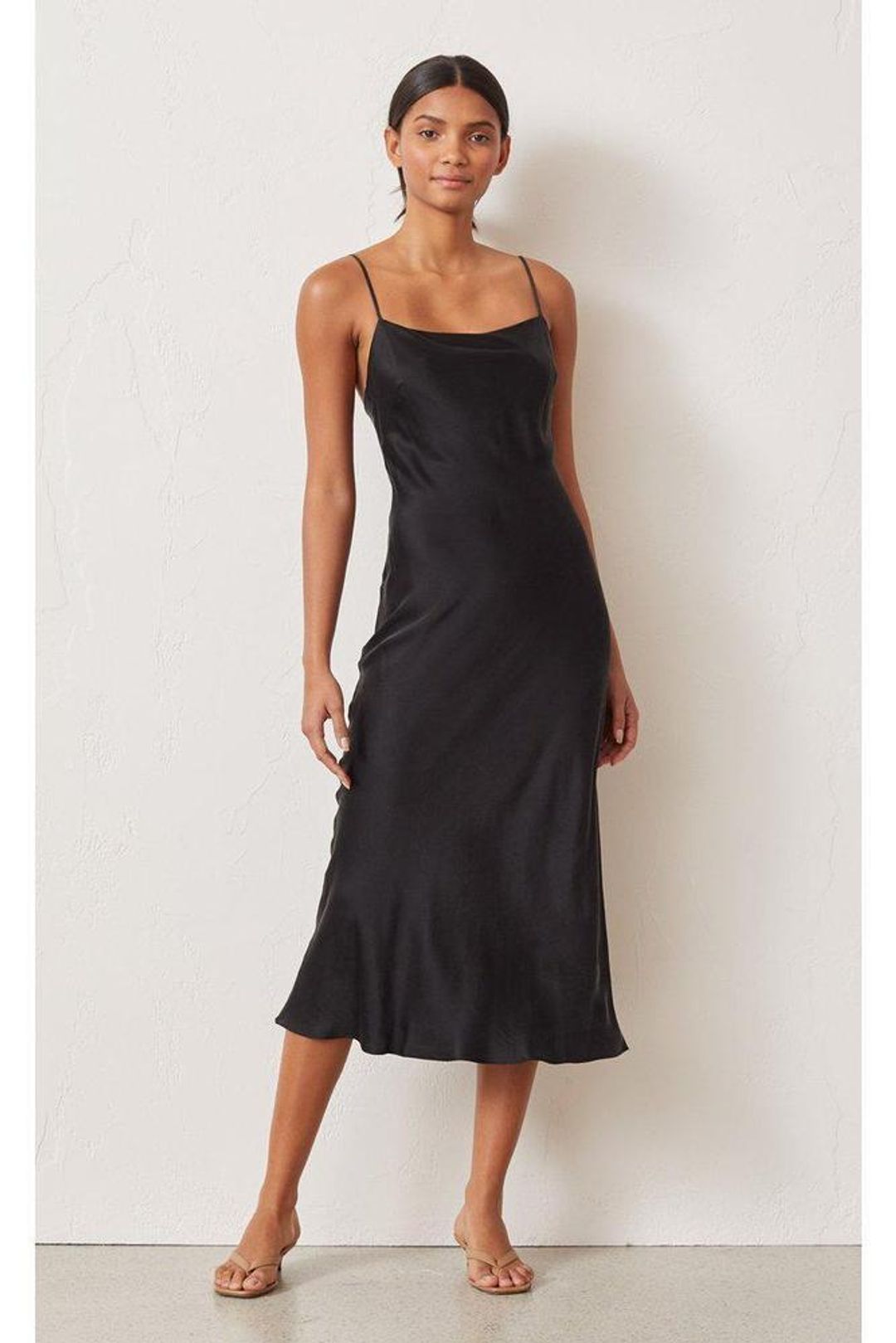 Bec & Bridge Classic Midi Dress Black Size 12 for rent on The Volte - main image