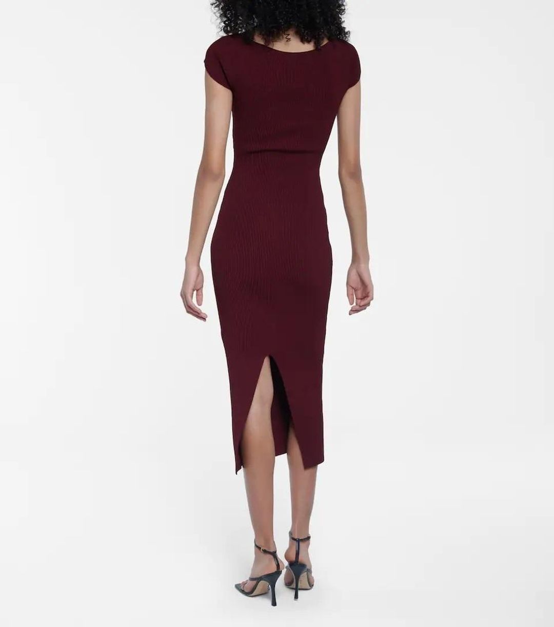 Khaite Allegra Dress Red Size 10 for rent on The Volte - main image