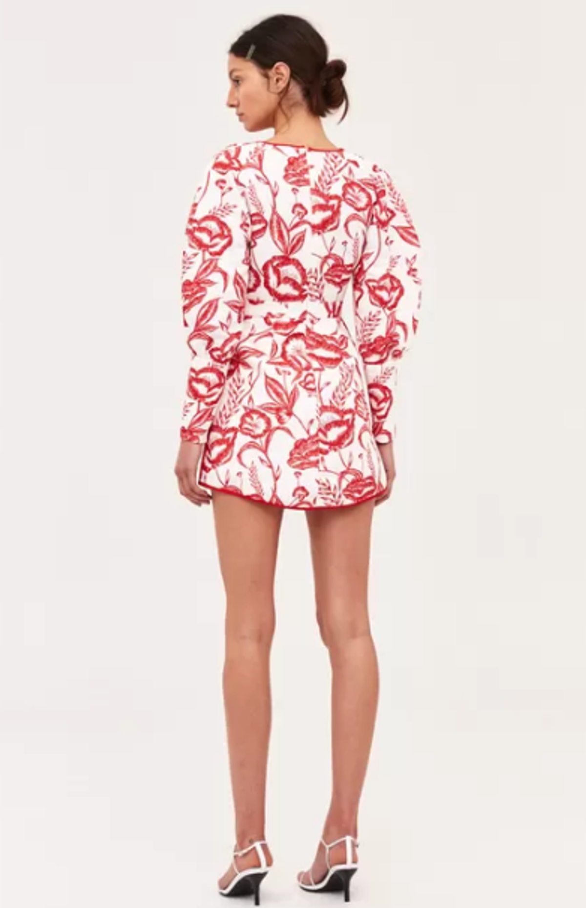 C/MEO Collective White Lie Long Sleeve Mini Dress Print Size 10 - Image 3
