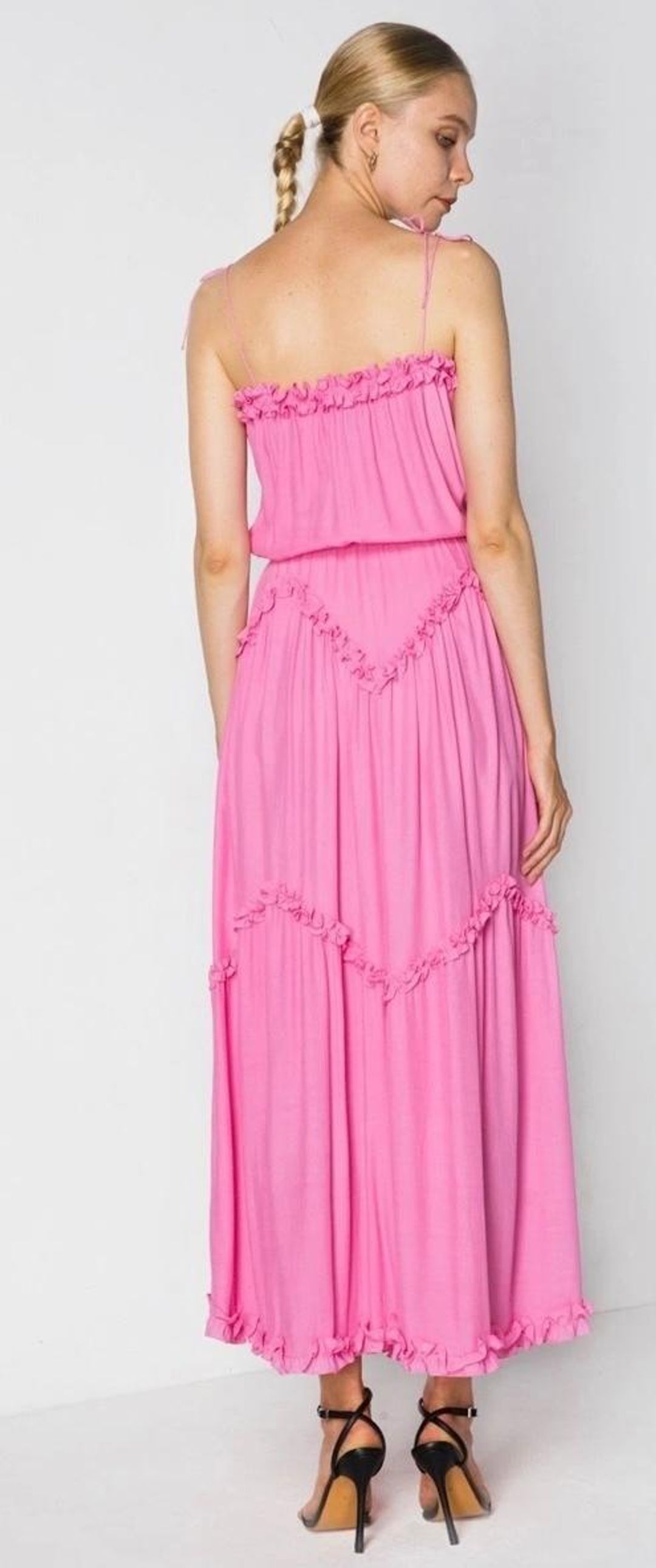 SWF Dynamic Dress Pink Size 6 for rent on The Volte - main image